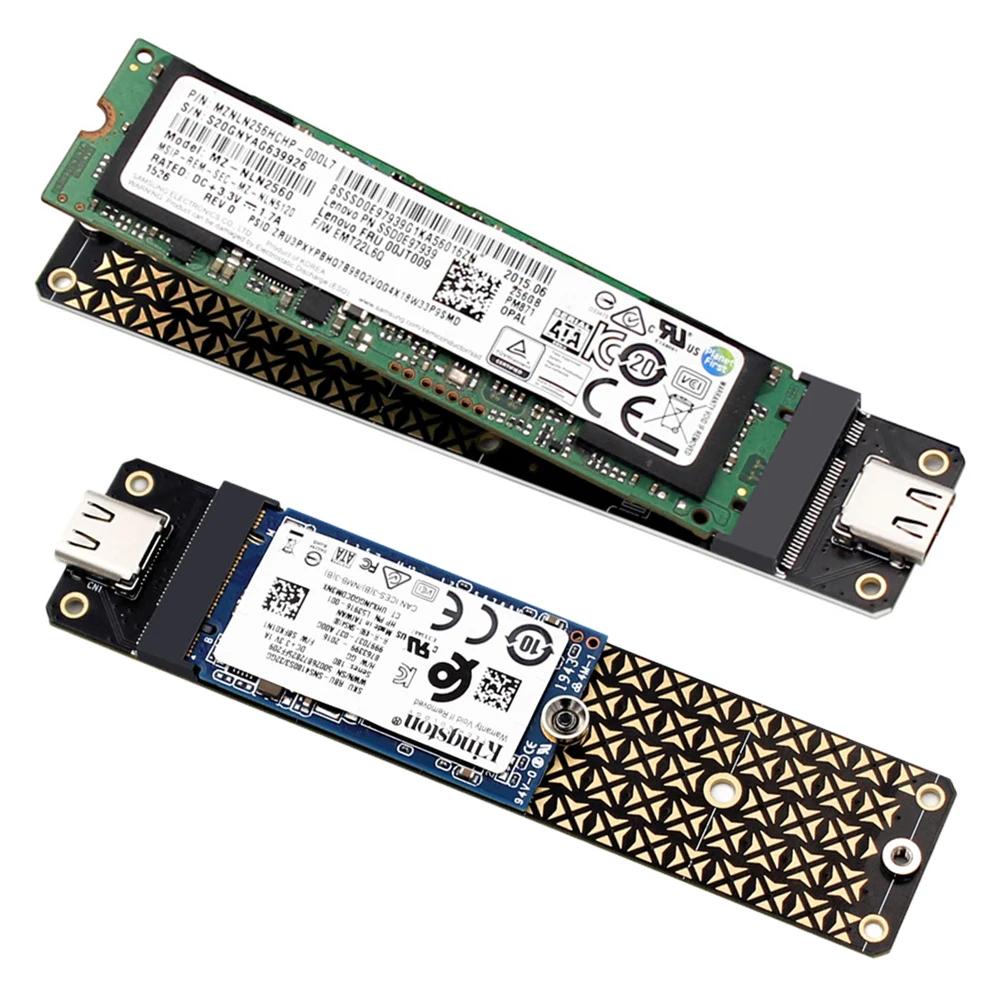 M.2 NGFF ϵ ũ , M.2 SATA(NGFF) SSD  M/B + Mkey M.2 to USB , 2230/2242/2260/2280 SSD